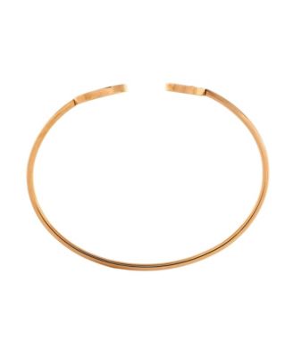  Bvlgari Bvlgari Cuff Bracelet 18K Rose Gold with Onyx and Diamonds