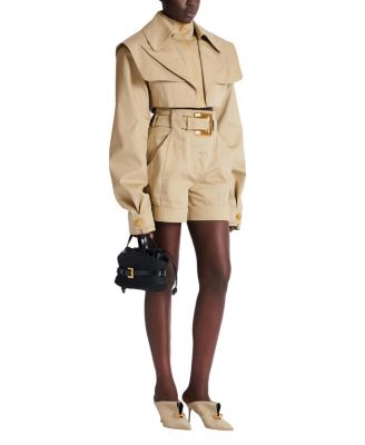  Shuffle Mini Bag in Calfskin and Raffia