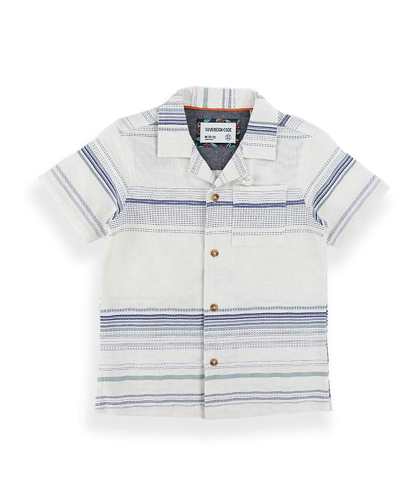 Sovereign Code Boys' Tour Short Sleeve Shirt - Little Kid, Big Kid In Blue