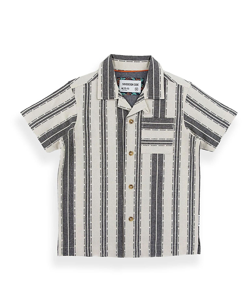 Sovereign Code Boys' Tour Short Sleeve Shirt - Little Kid, Big Kid In Blue