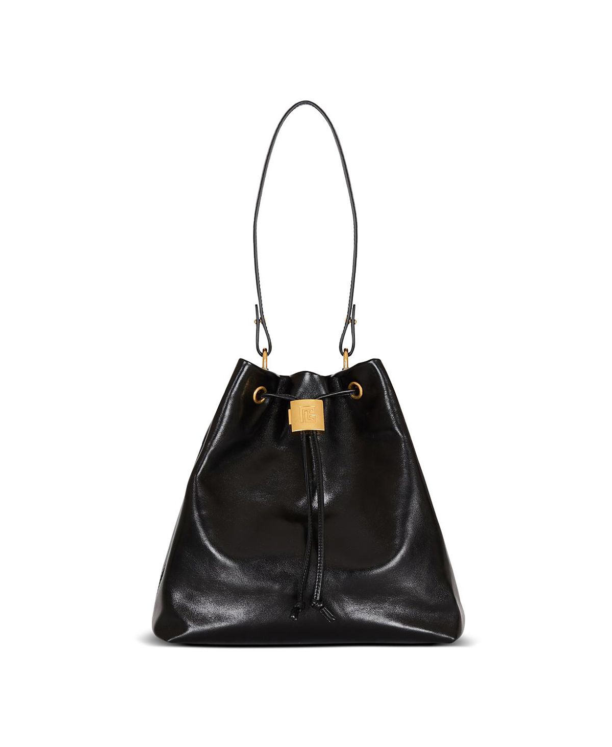 Balmain Pulse Calfskin Leather Backpack