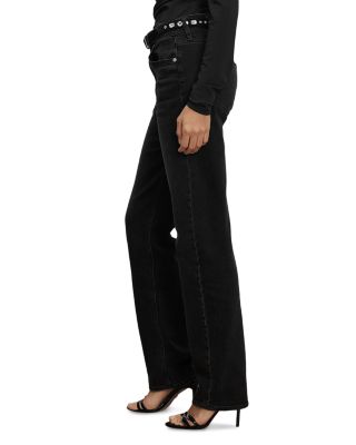 Harley High Rise Arc Jeans in Washed Onyx