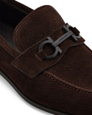Men&#39;s Foster Suede Buckle Loafers