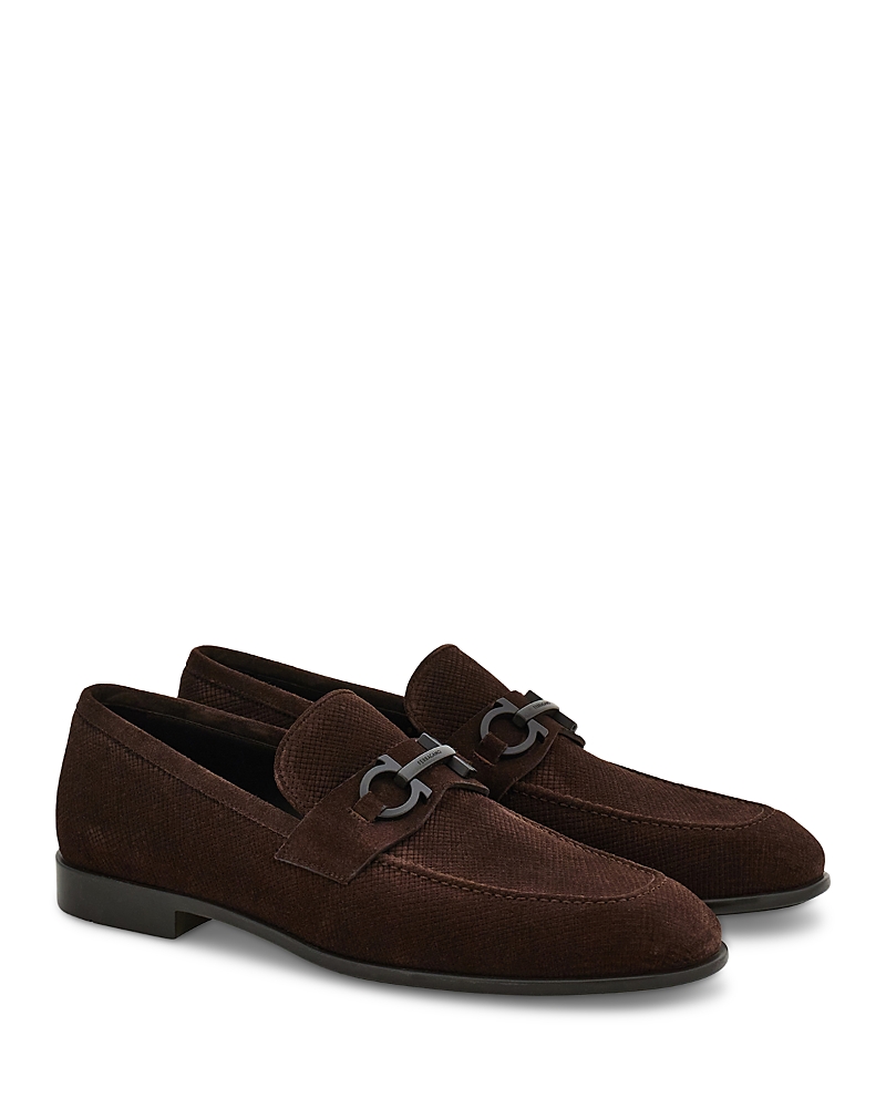 Ferragamo Men's Foster Suede Loafers