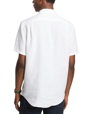 Classic Linen Point Collar Shirt