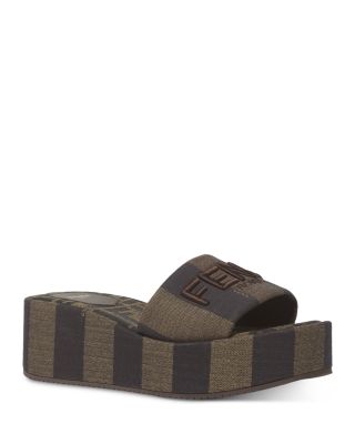 Women's Fendi Sunshine Flatform Slides