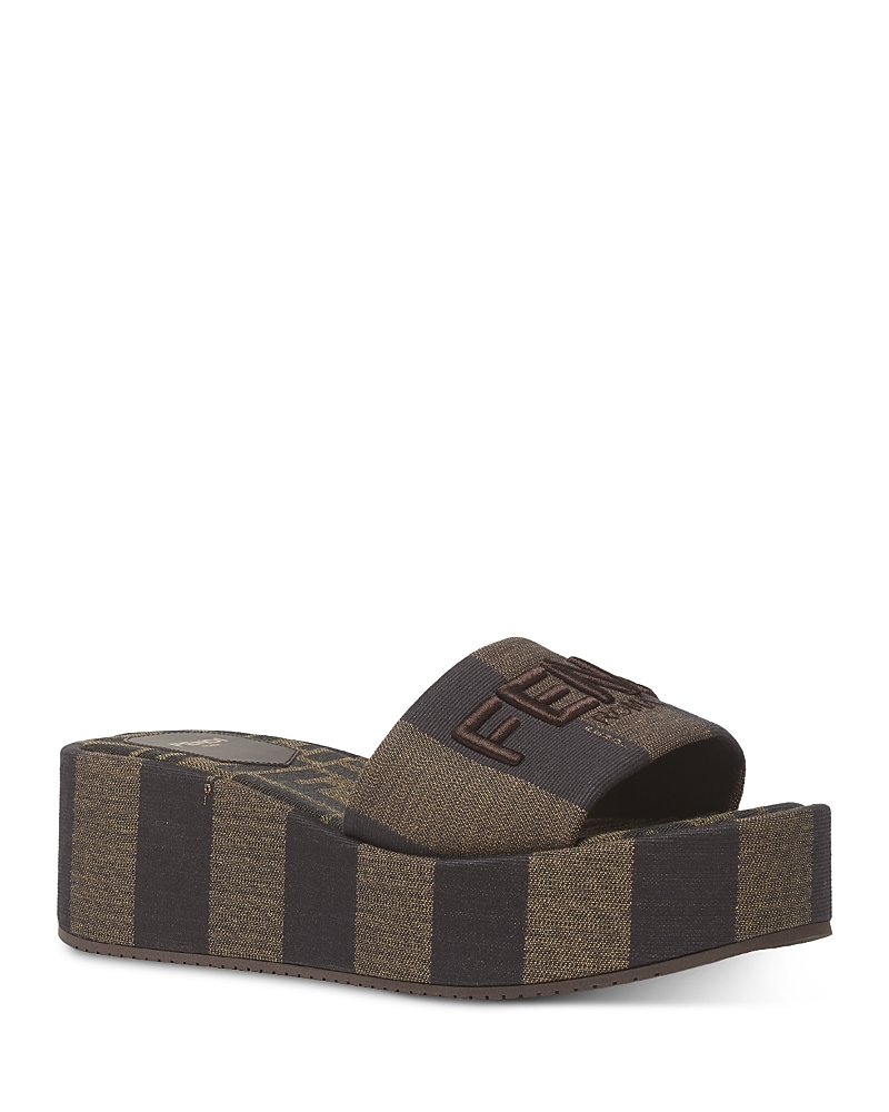 Fendi Women's Fendi Sunshine Flatform Slides