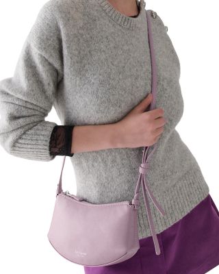 Loop Glazed Leather Crossbody