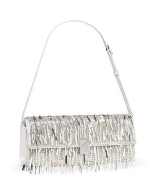 Deco Mini Embellished Soft Shoulder Bag
