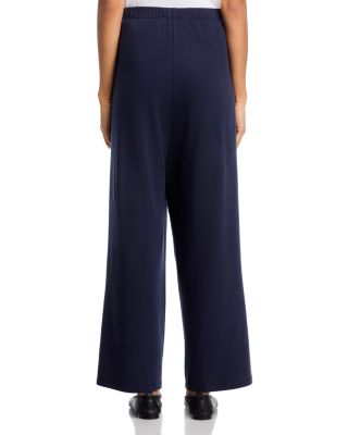 Cozy Brushed Terry Straight Pants