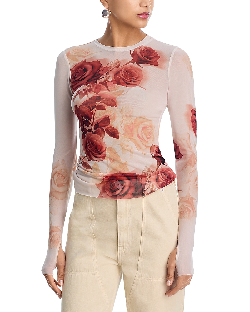 Afrm Kaylee Floral Top In Multi