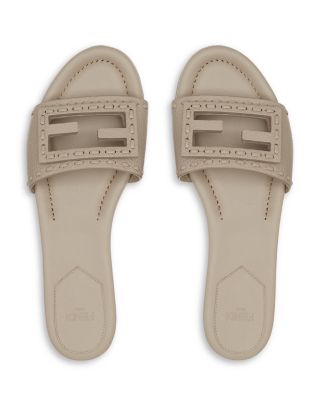 Women's Baguette Leather Selleria Slides