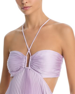 Moira Cutout Halter Dress