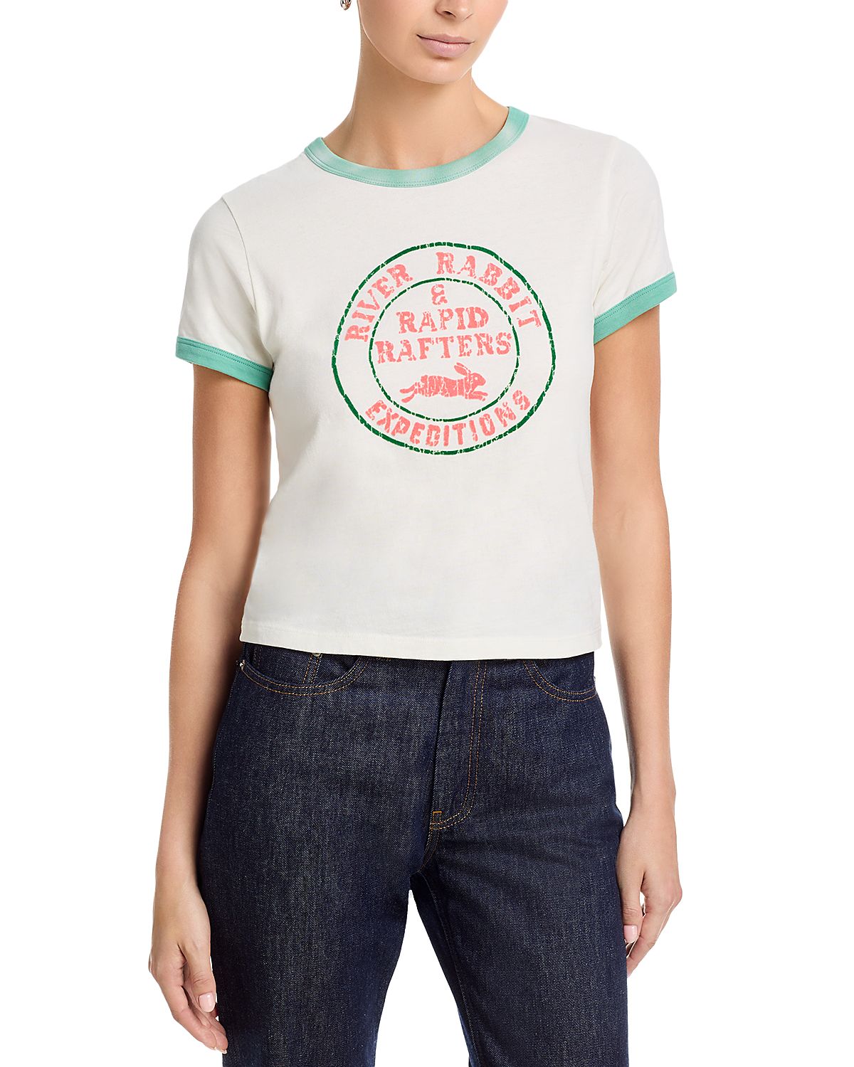 Mother The Itty Bitty Ringer Tee