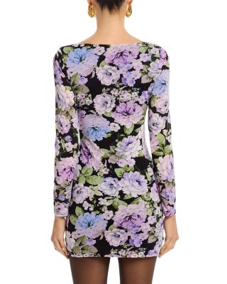 Bloom Cowl Neck Mini Dress
