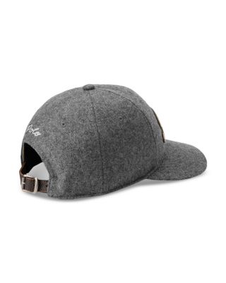 Logo Wool Blend Ball Cap
