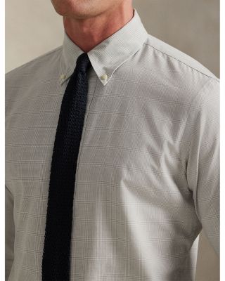 Classic Fit Checked Poplin Shirt