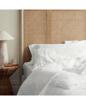 Linen Blend Pillowcase Pair, King