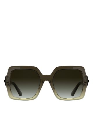Roseau Oversized Square Sunglasses, 54mm