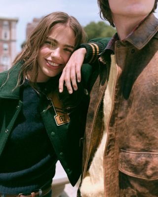 Polo Ralph Lauren Leather Flight Jacket | Bloomingdale's