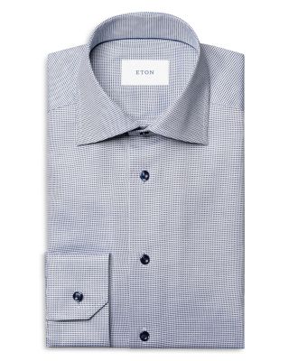 Slim Fit Semi Solid Twill Shirt