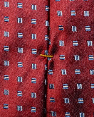 Geometric Silk Tie