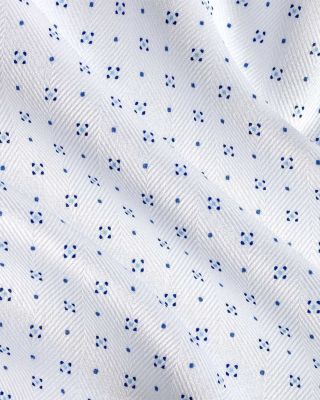 Trim Fit Neat Print Dress Shirt