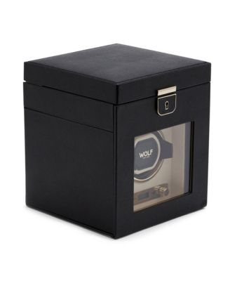 Palermo Single Watch Winder with Jewelry Storage