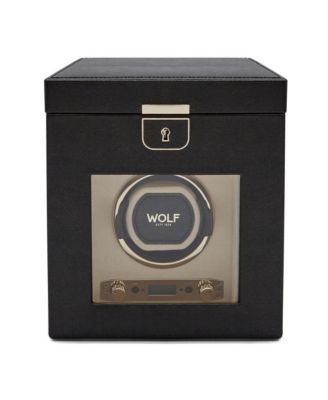 Palermo Single Watch Winder with Jewelry Storage