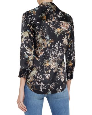 Dani Silk 3/4 Sleeve Blouse