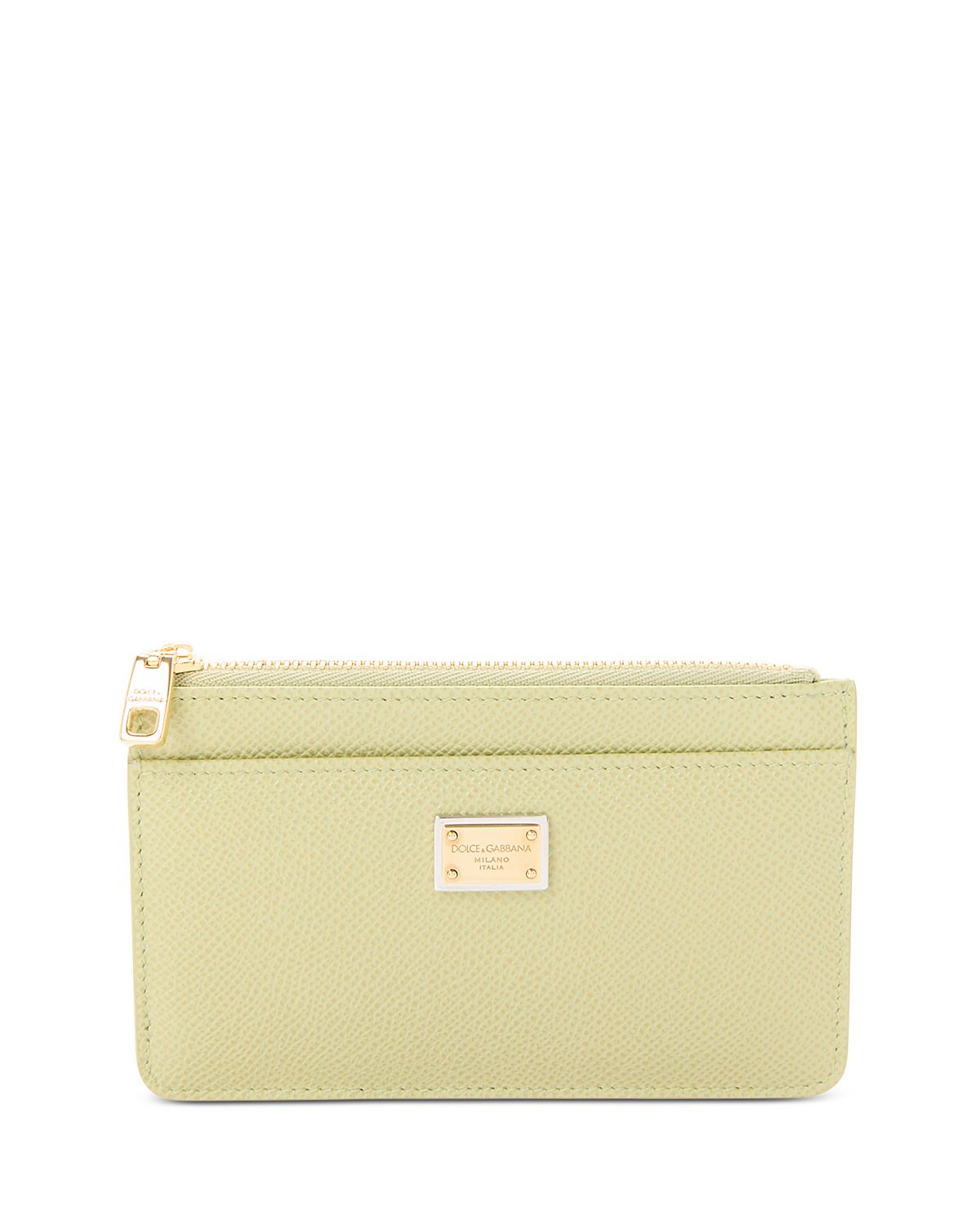 Dolce & Gabbana Leather Zip Cardholder