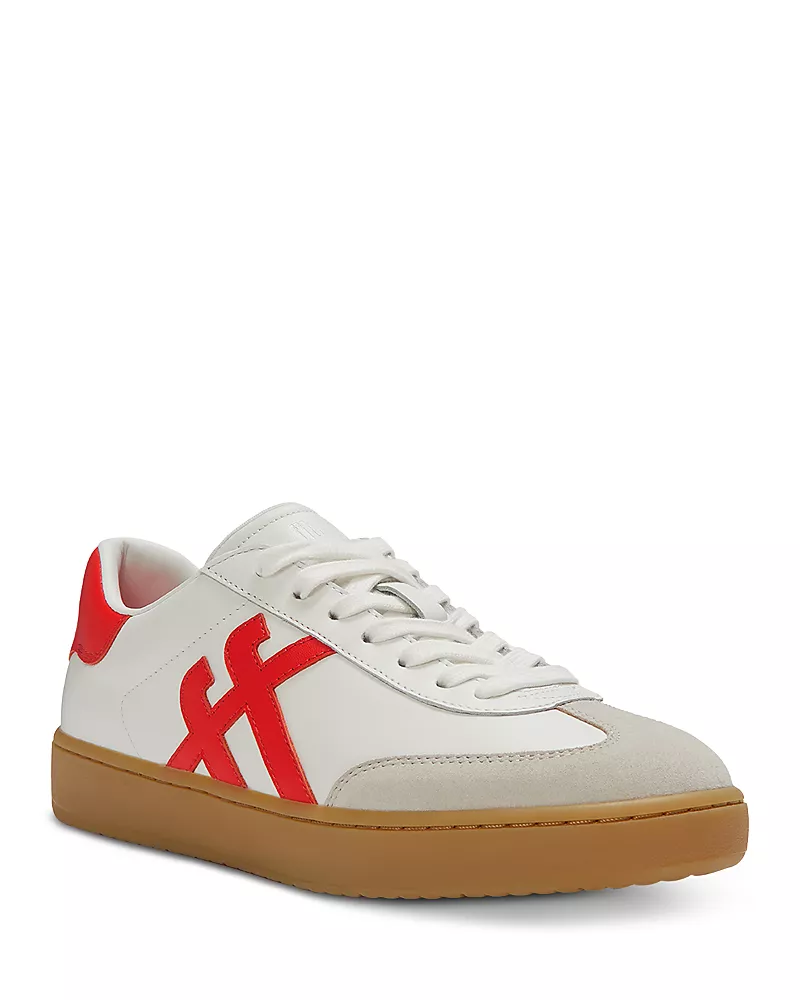FitFlop Women's The Dash Ff T Toe Leather Sneakers