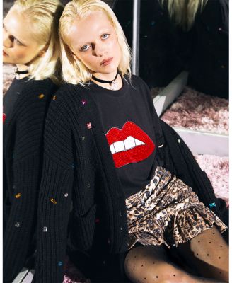 Embellished Lips Tee - Exclusive