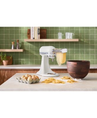 Artisan Series 5 Quart Tilt Head Stand Mixer with Walnut Wood Bowl