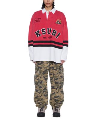 Duke Oversized Jersey Varsity Long Sleeve Tee