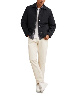 Parker Long Sleeve Nylon Patch Pocket Overshirt