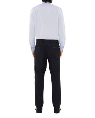 Wool Mohair Tailored Trousers