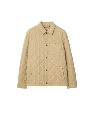 Quilted Gabardine Overshirt