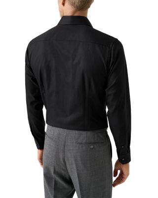 Contemporary Fit Button Front Textured Shirt