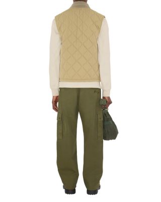 Quilted Gabardine Gilet