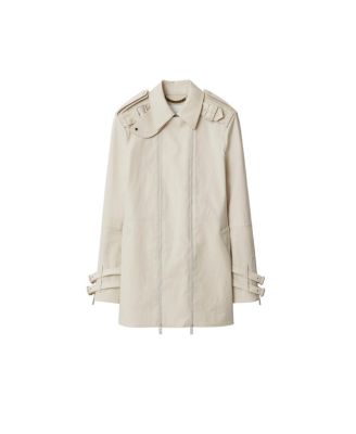 Bonded Cotton Trench Jacket