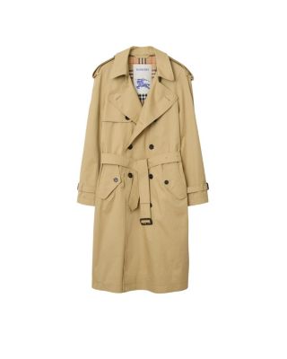 Mid-length Gabardine Trench Coat
