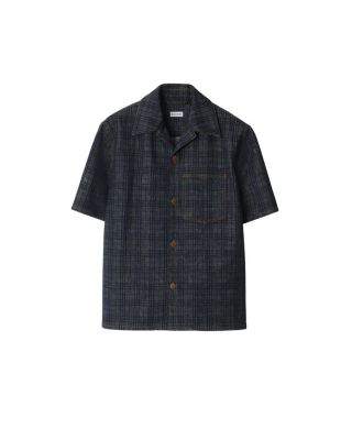 Relaxed Fit Check Denim Shirt