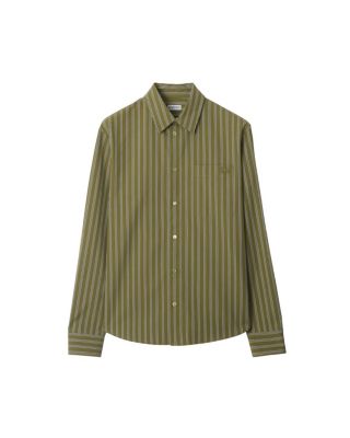  Regular Fit Striped Cotton Shirt