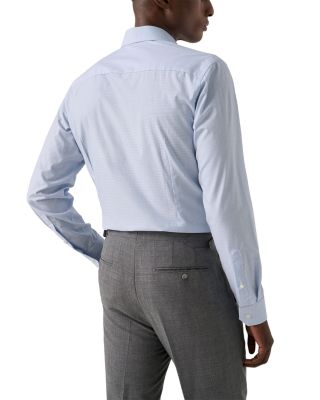 Slim Fit Button Front Twill Shirt