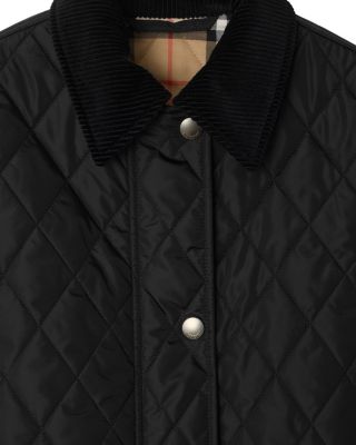 Quilted Nylon Barn Jacket