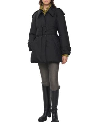 Belted Berryhill Padded Car Coat