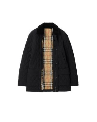  Quilted Nylon Barn Jacket