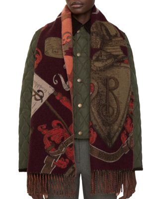  Etched Knight Cashmere Scarf