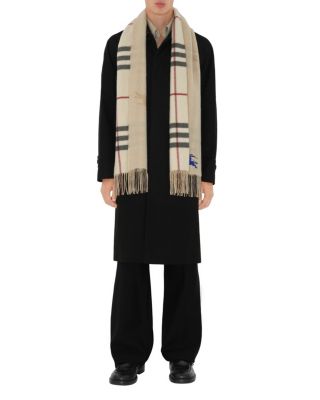 Reversible EKD Check Cashmere Scarf